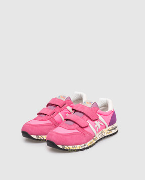 Premiata Children's pink combination sneakers SKY V 3504951336