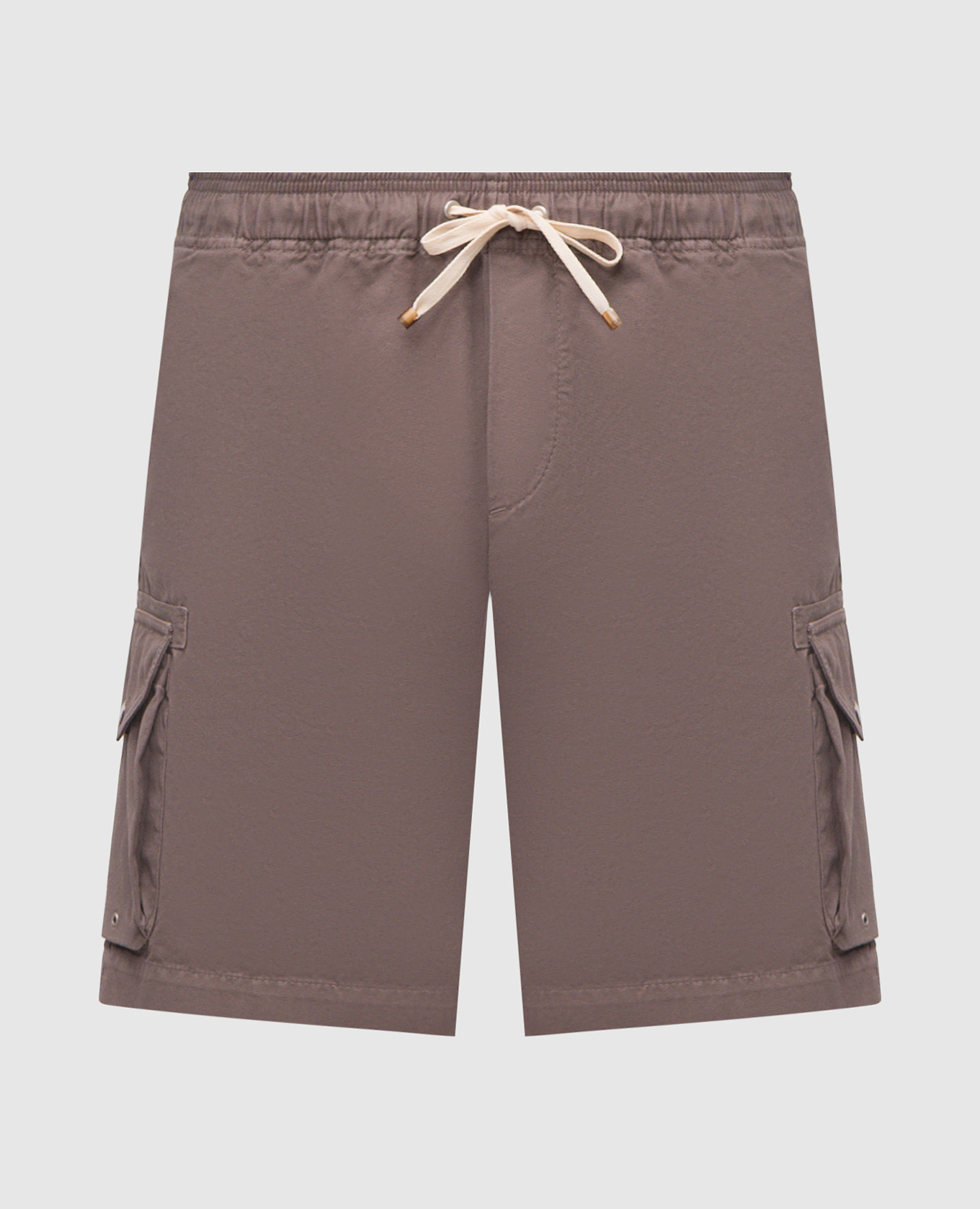 Brown cargo shorts