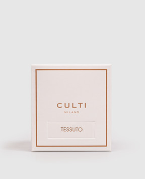 Culti Milano TESSUTO scented candle in a glass candlestick 270 g PCABILTES0270GBIA0000