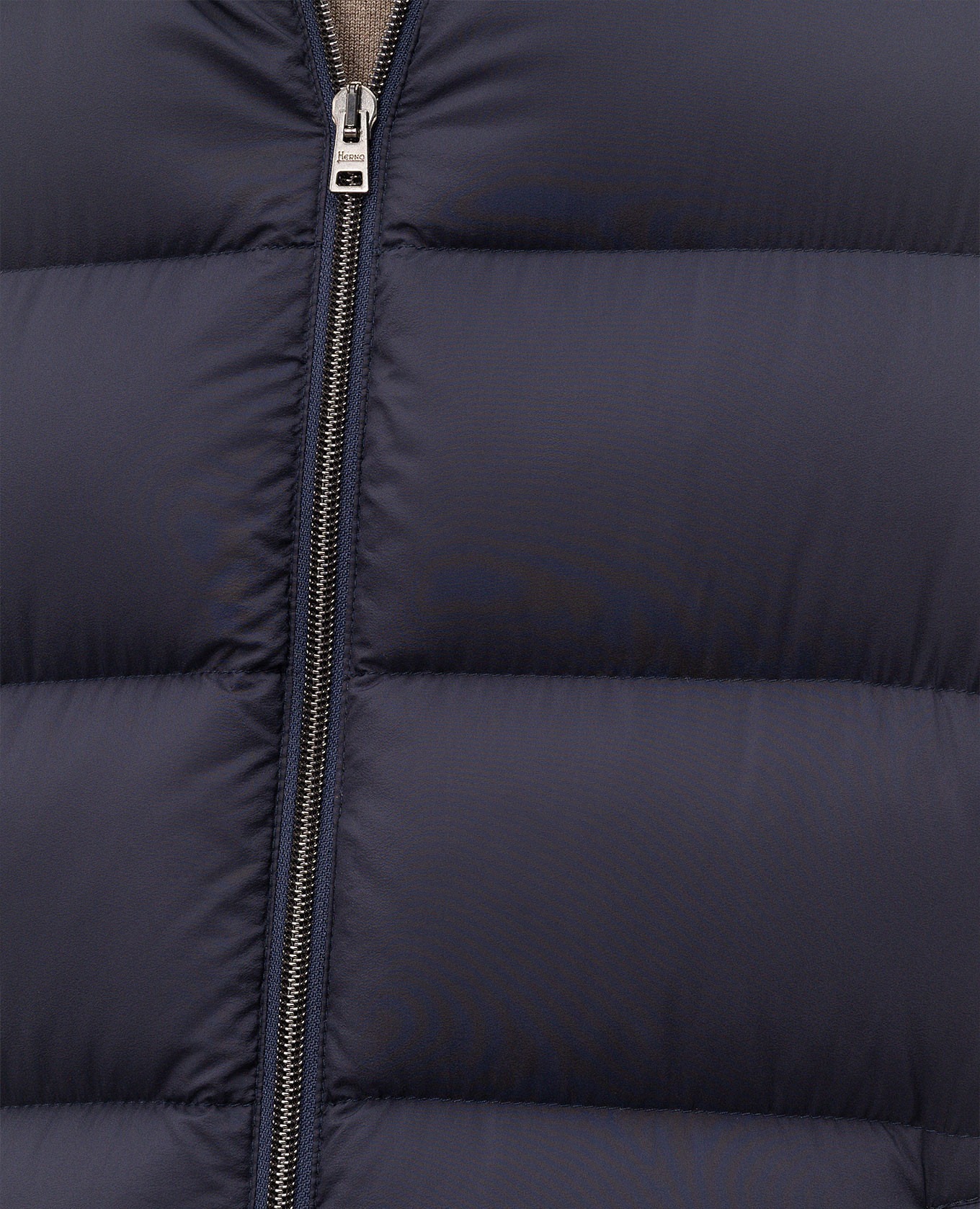 

Blue quilted down jacket Herno