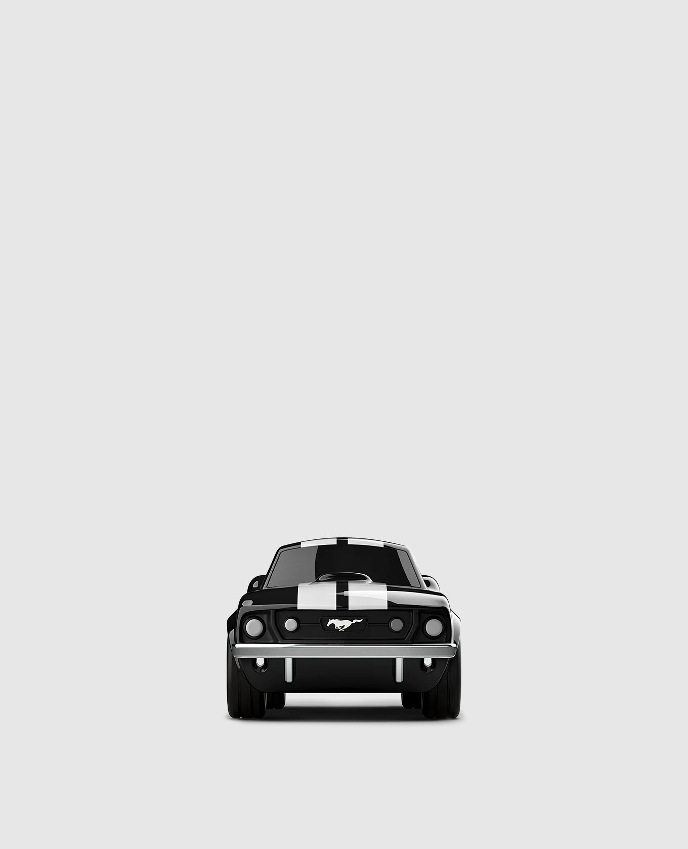 Souvenir black car Ford Mustang Baghera 3