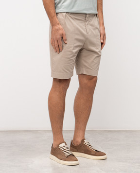 Sease Beige shorts with logo PB041TN429