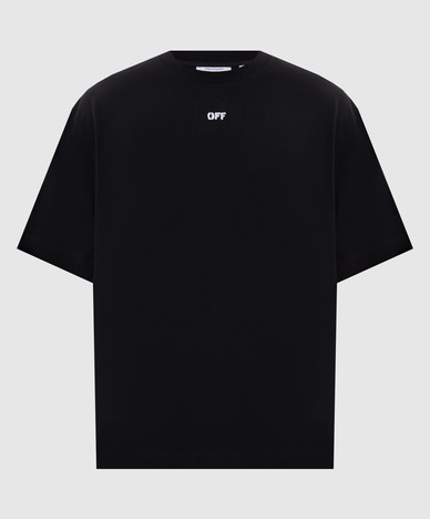 Zwart T-shirt met Paint Arrow-logo