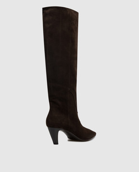 Premiata Brown suede boots M6804CAMOSCIO