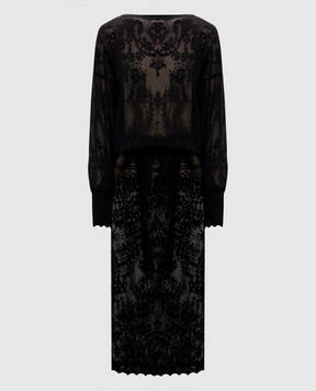 Twinset Black maxi dress 262TF3033