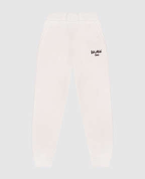 Balmain Children's gray joggers BZ6H60Z31831014
