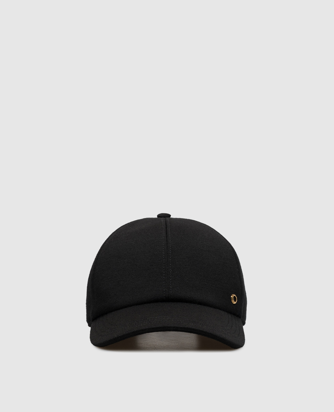 Black cashmere cap Stefano Ricci