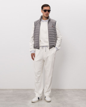 Brunello Cucinelli Ivory sweatpants MM8263388G