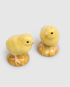 Quail Ceramics Chick White Ceramic Spice Set 1575