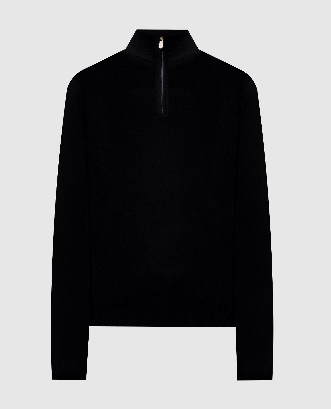 Black cashmere jumper
