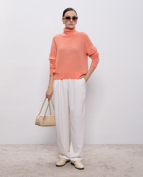 Peserico Pink alpaca wool sweater S99045F0709192