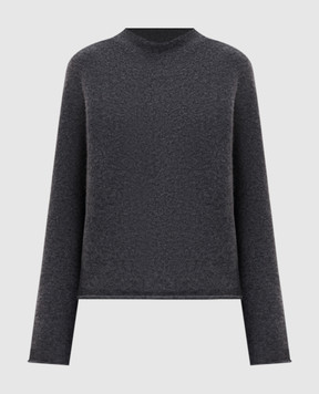 BOBOUTIC Gray cashmere and silk sweater 5172