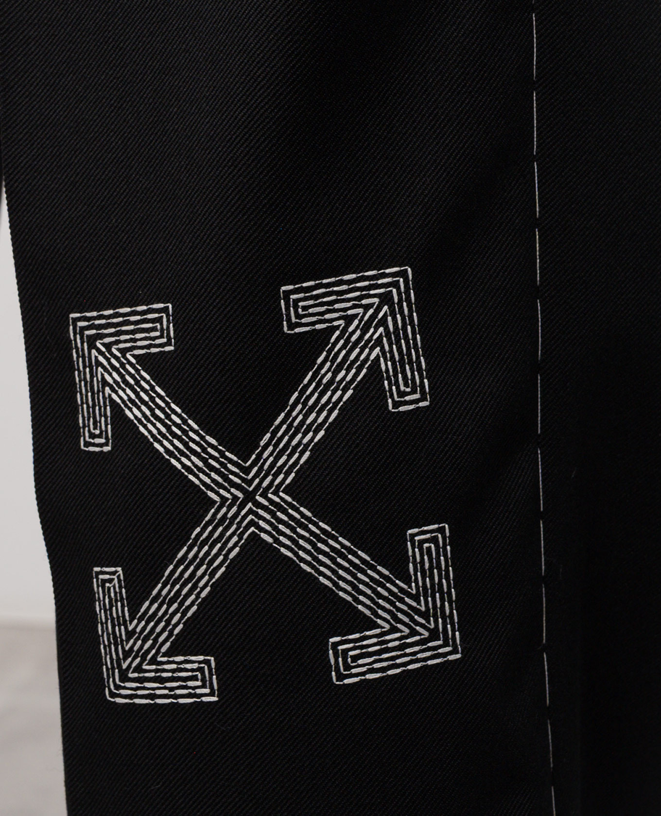 Black wool pants Off-White 5