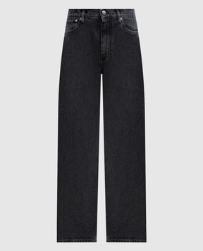 Jil Sander Grey jeans with logo patch J03KA0346J45371