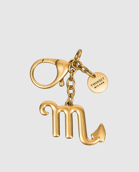Twinset Scorpio gold keychain 999TL8020
