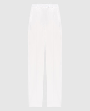 Givenchy Ivory wool trousers BW51AH10Q0