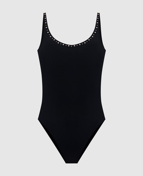Versace Black swimsuit with hemispheres 10228671A16595
