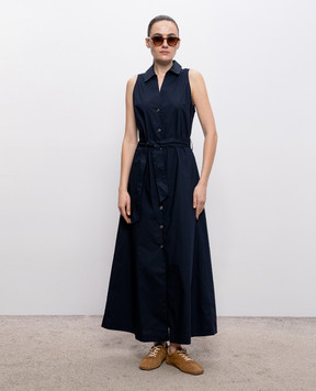 Woolrich Blue shirt dress CFWWDR2022FRUT3944