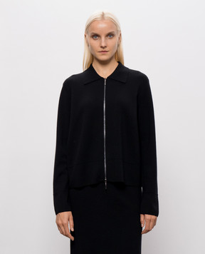 Max Mara Black wool cardigan MMLSNACK