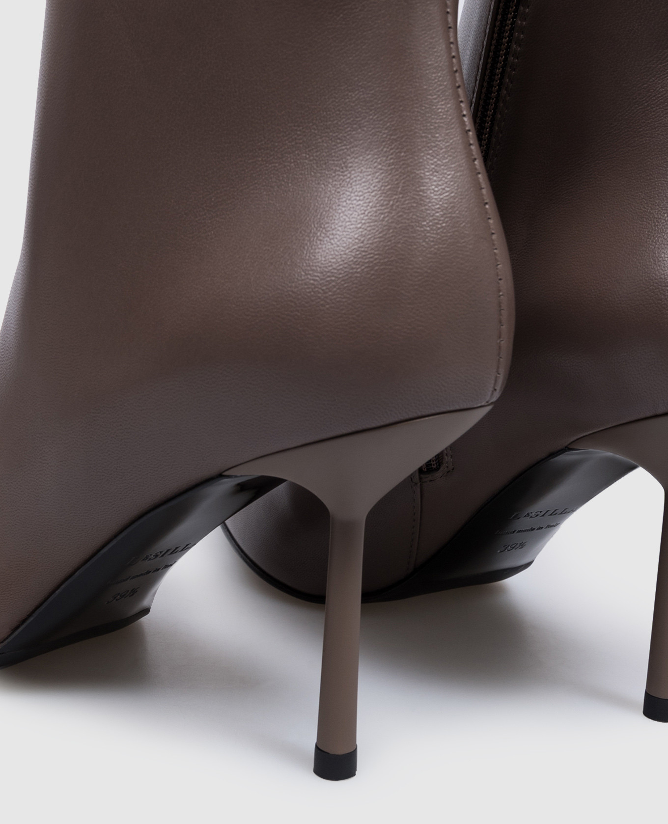 

BELLA leather ankle boots Le Silla, Brown