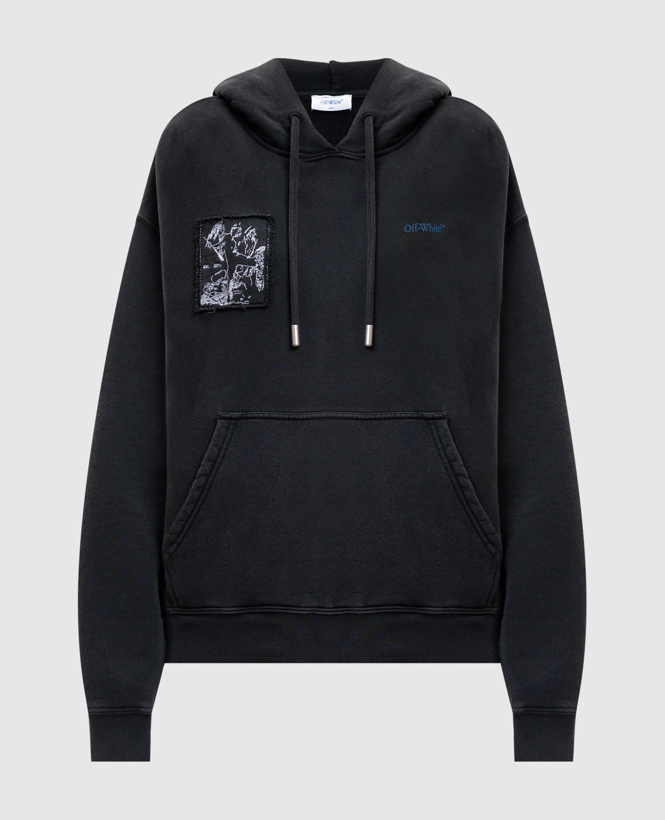 

Faded Painting Gray Hoodie Off-White, Grey