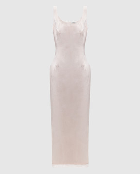 Magda Butrym Midi dress with lace DRESS19112726