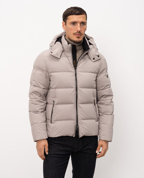 MooRER Beige down jacket BRETT BRETTSKT