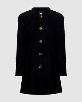 Versace Black wool coat 10265661A19092