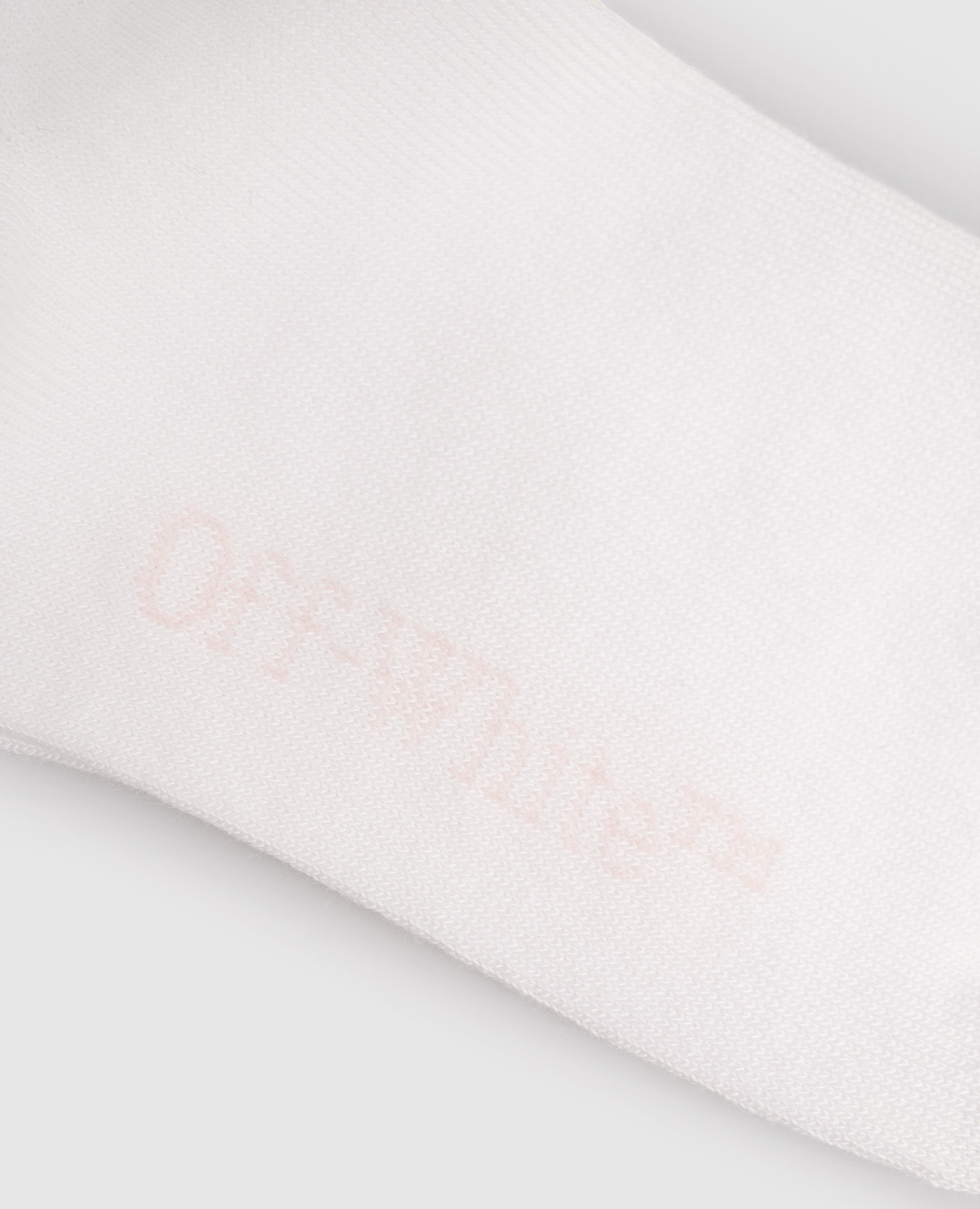 

Children's white socks with logo pattern Off-White