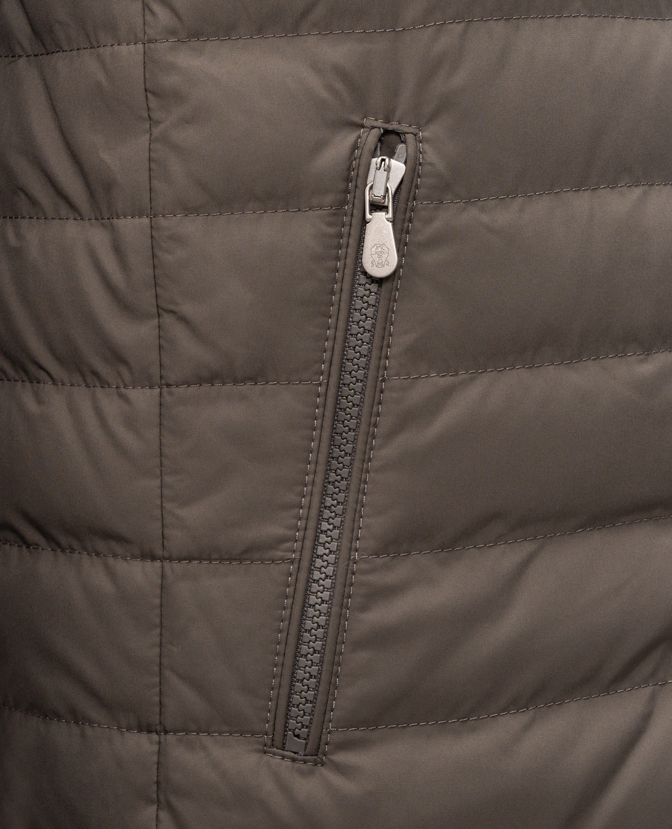Gray down vest Brunello Cucinelli 5