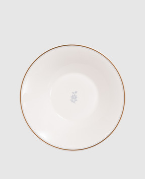 Geminiano Cozzi 1765 White porcelain soup plate Feston e Cadena TTCMI01229054