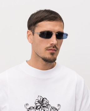 Balenciaga Gossip Silver Sunglasses 858918T0005
