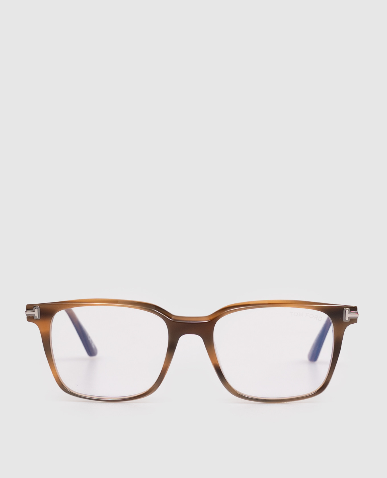 Brown eyeglass frame
