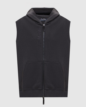 Max Mara BALLO gray vest SMMBALLO