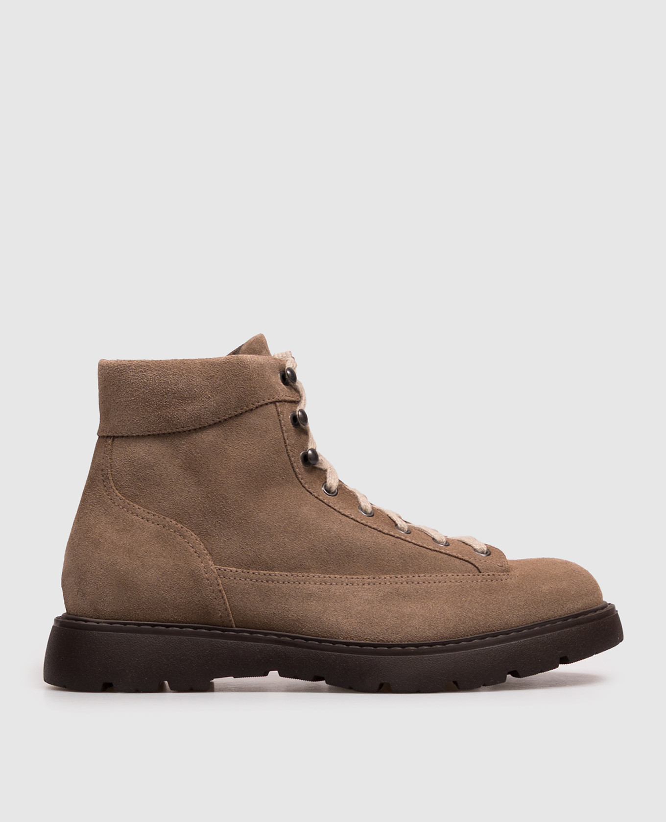 Brown suede boots Doucal's