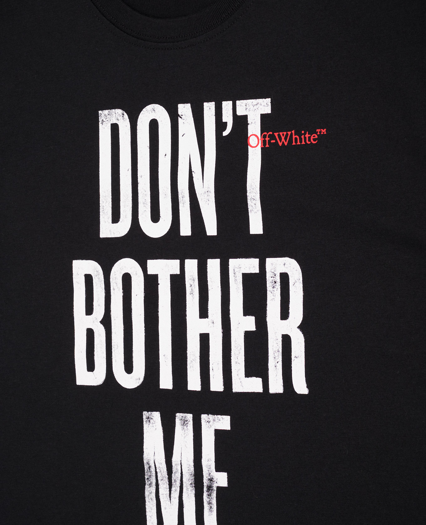 

Children's black T-shirt with print Off-White