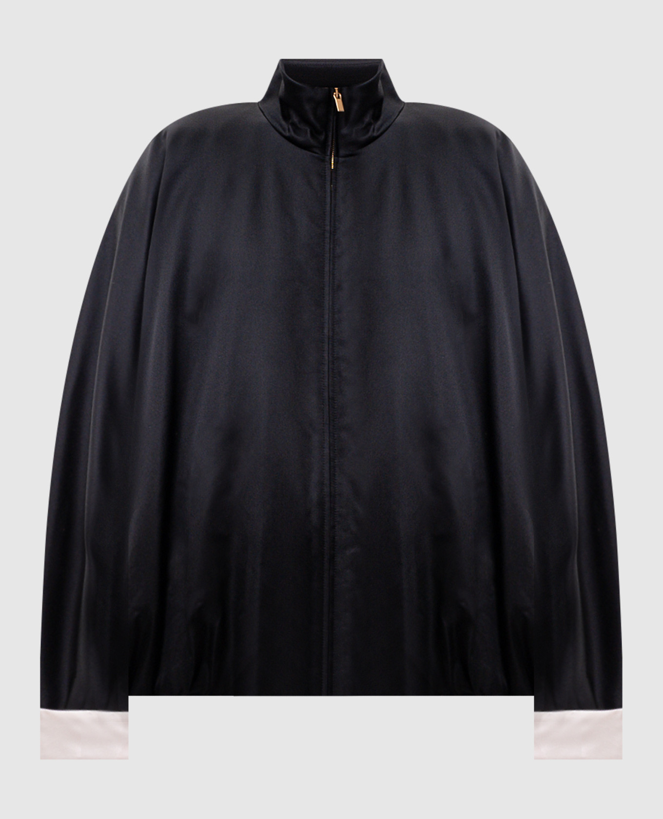 Black jacket with silk Carven