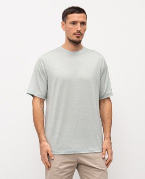 Sease Green T-shirt with logo TS039TJ014