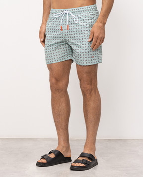 ISAIA Green swim shorts COSI19BW259