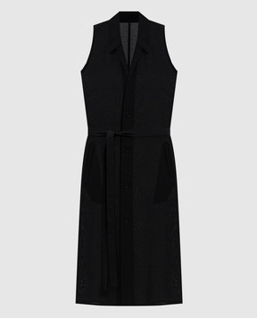 Y`S Yamamoto Black shirt dress YKD05200