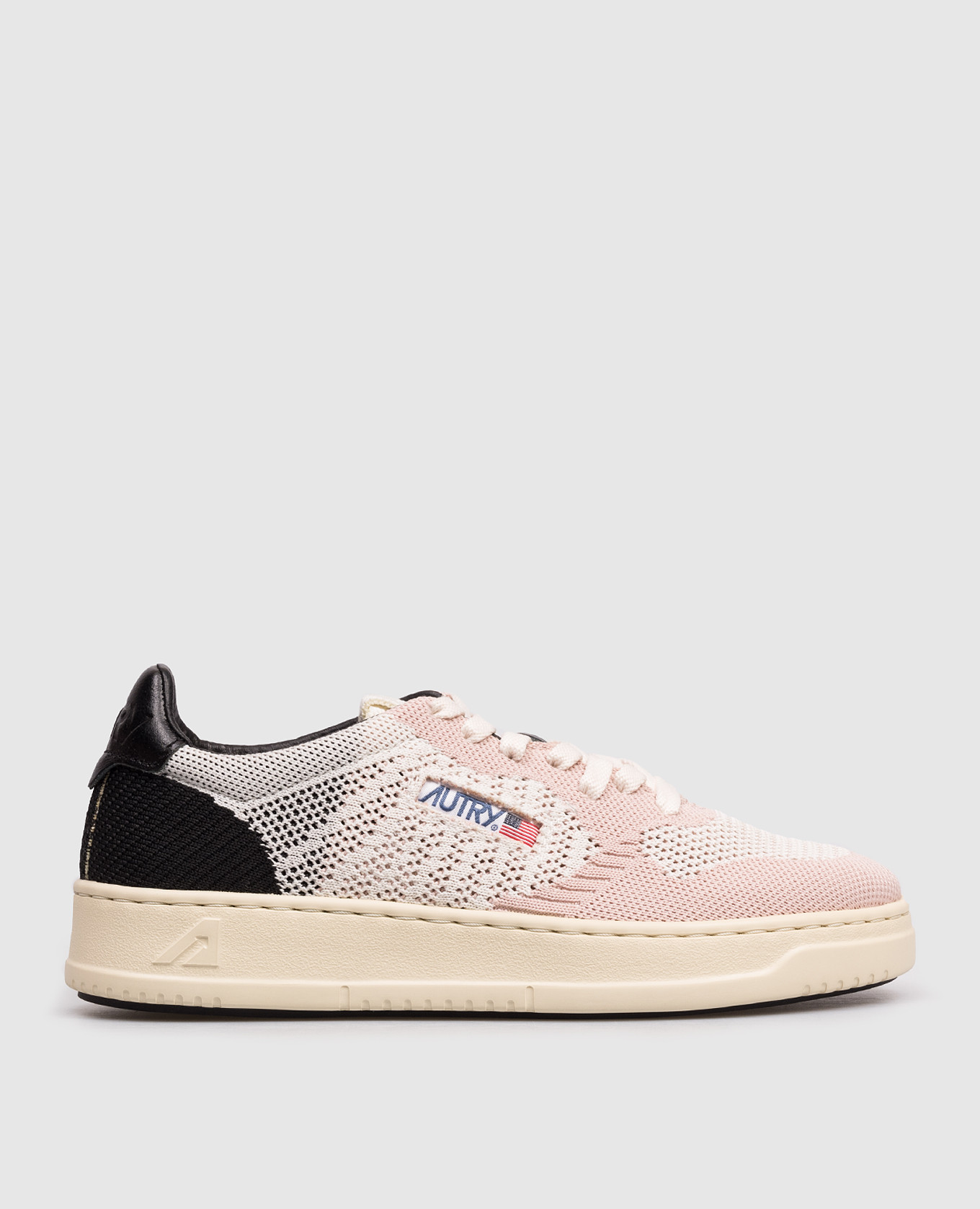 Pink Medalist Easeknit Sneakers AUTRY