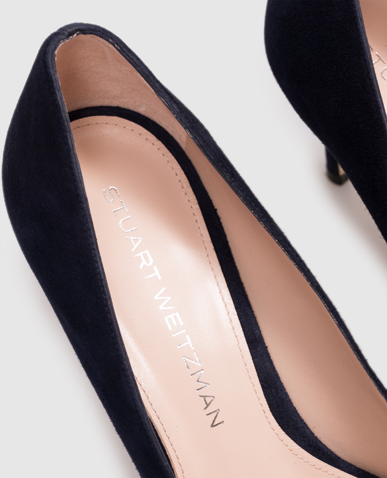 Blue suede POWER shoes Stuart Weitzman 5
