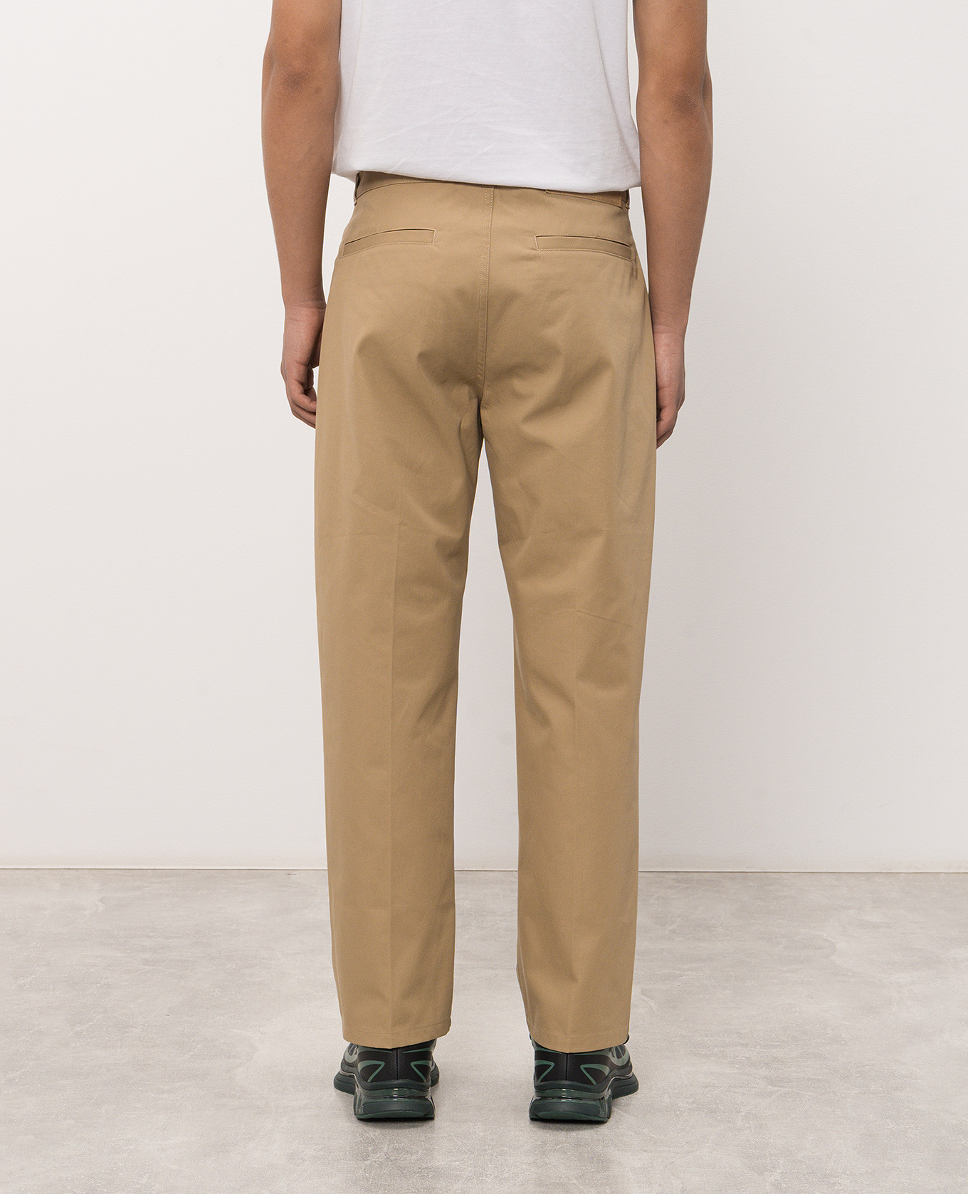 Beige pants Ami Paris 4