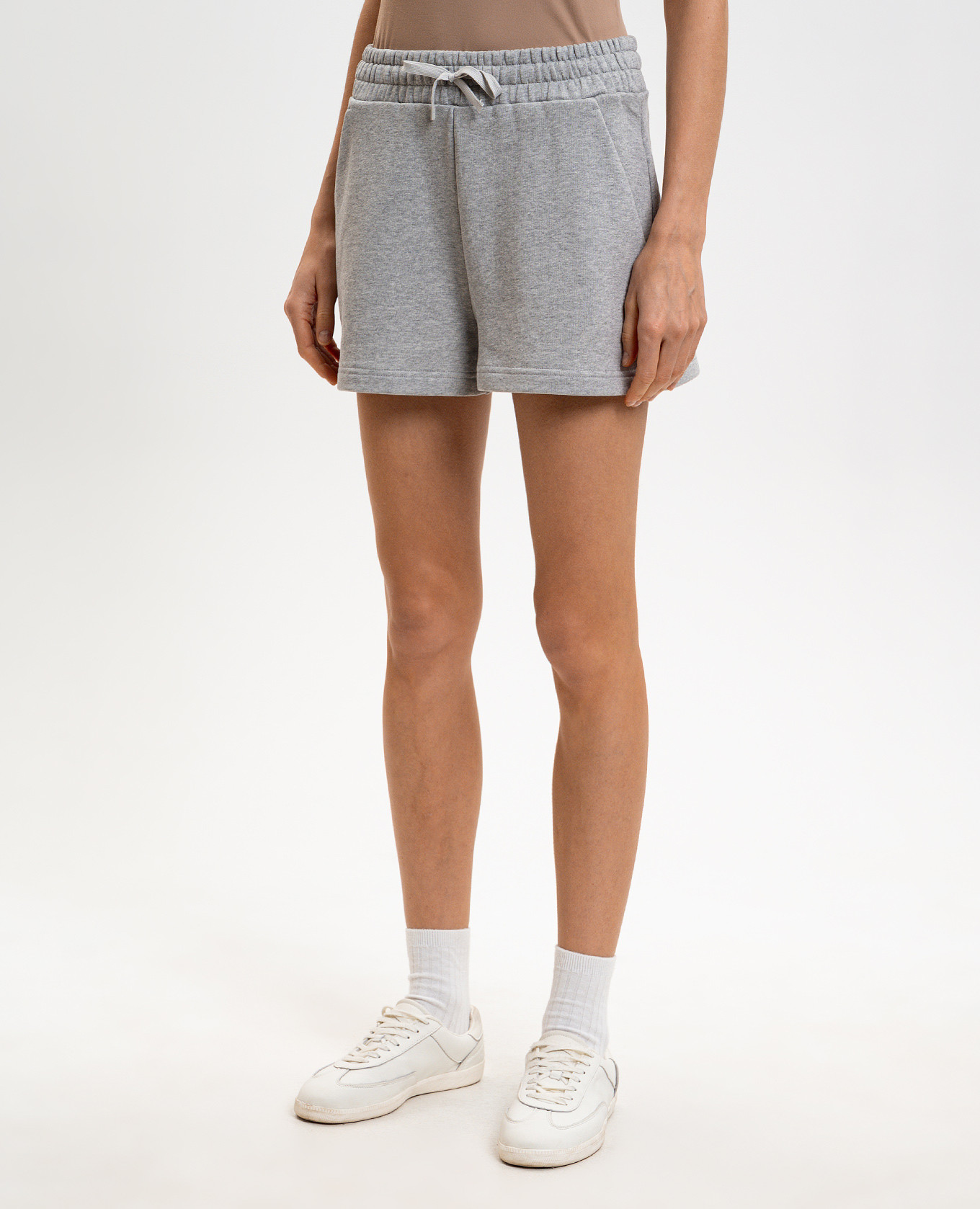 

LORMA gray shorts with inscription Max & Co, Grey