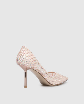 Le Silla Pink GILDA shoes with crystals 4270C080BMPPSAS