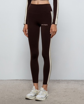 Palm Angels Brown leggings PAWVK001FB001