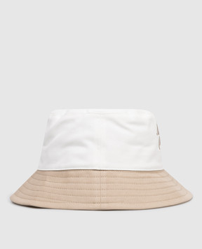Ami Paris White Panama with logo embroidery UHA682AW0041