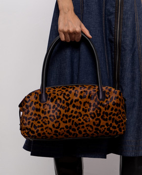 Max & Co MINISAMBAG leopard print leather tote bag MMCAMINISAMBAG1