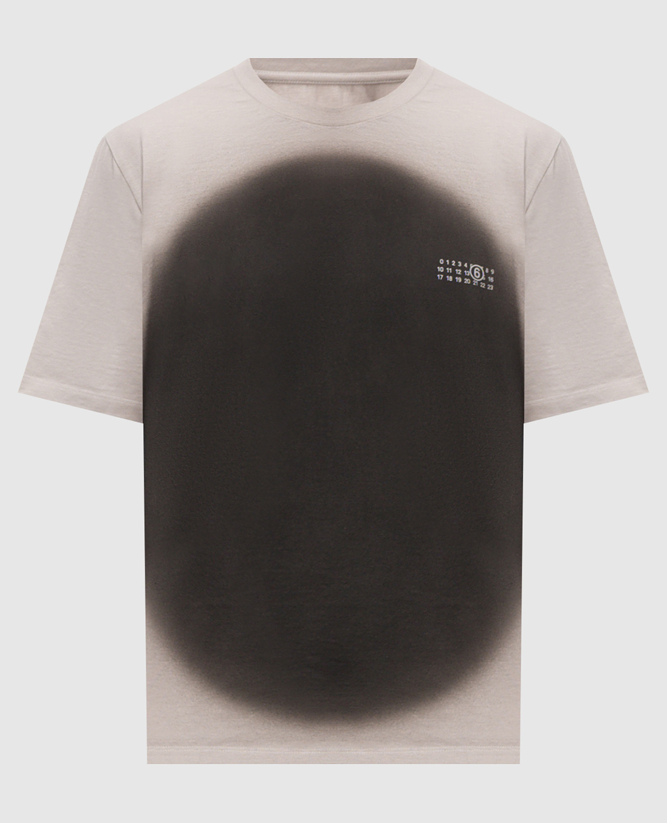 

Grey T-shirt with Spray print Maison Margiela MM6