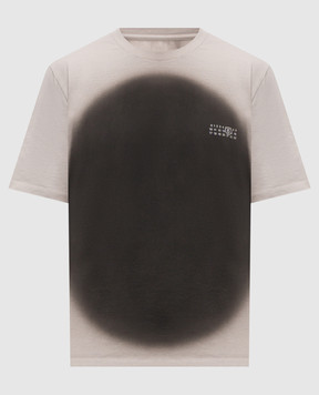 Maison Margiela MM6 Grey T-shirt with Spray print SH0GC0064M20177